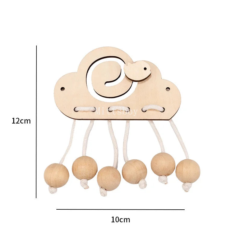 Baby Montessori Busy Board DIY