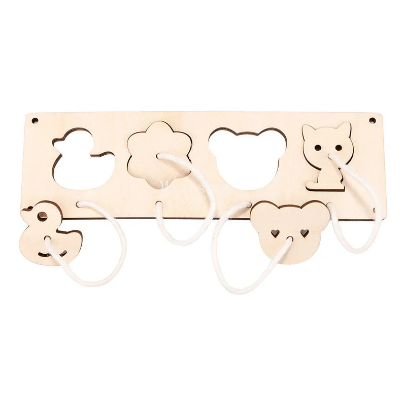 Baby Montessori Busy Board DIY